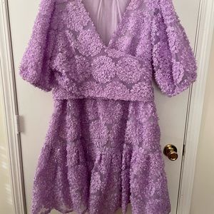 Eloquii 24 sheer mini dress